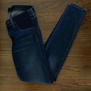 J Brand Side Panel Mama J Maternity Jeans-Fleeting